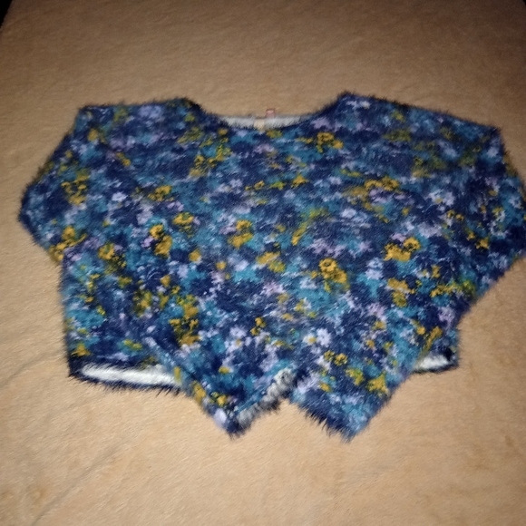 NWT Anthropologie Pilcro Cropped Eyelash Sweater Size XS - Picture 14 of 14